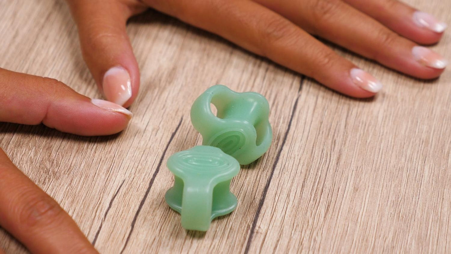 Wellys Toe separator with 2 loops 'Menthogel' (2pcs)