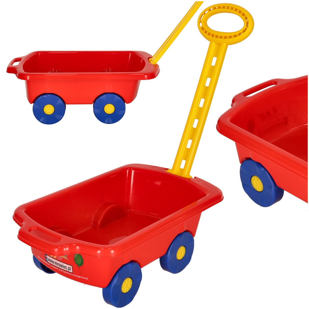 Wheelbarrow trolley with handle for children