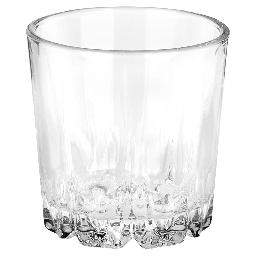Whiskey Glasses Set, 280 ml, Thick Glass, 6 Pieces