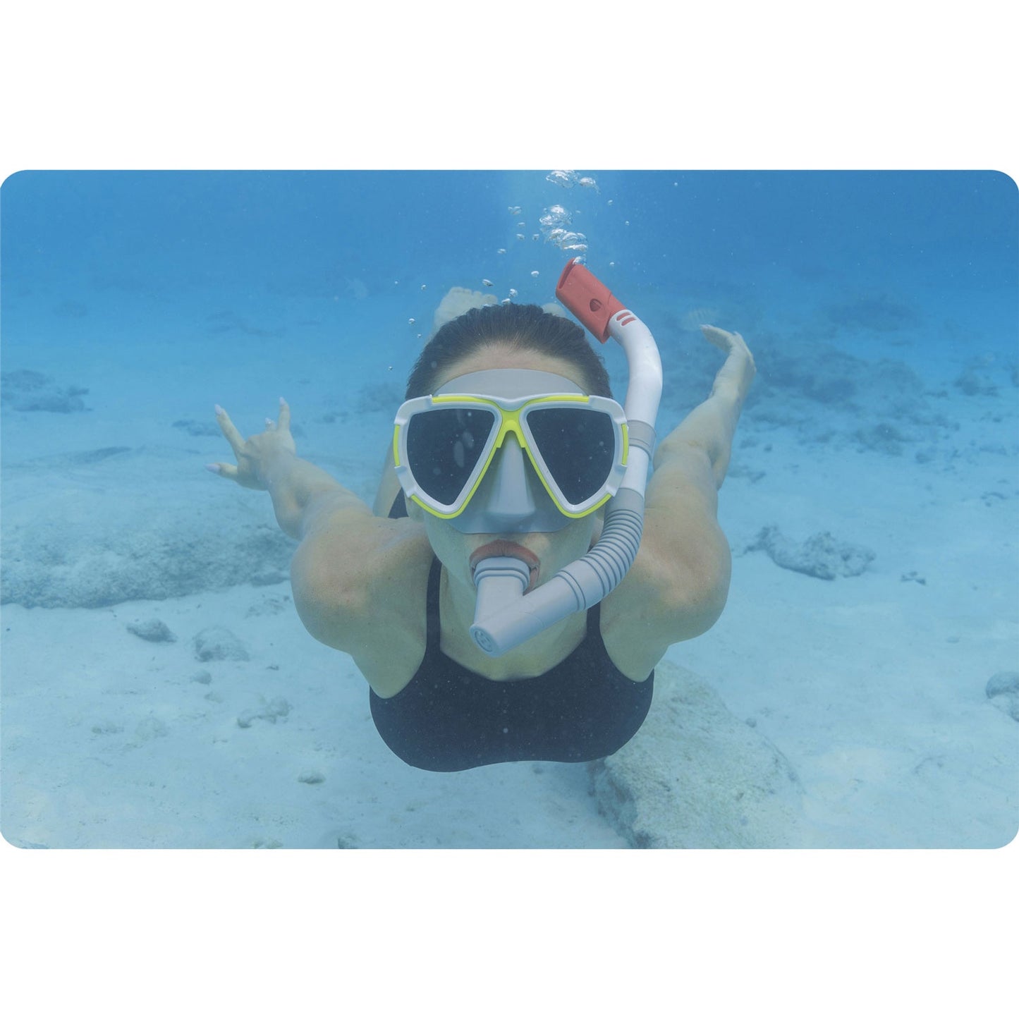 White Bestway 24053 diving set