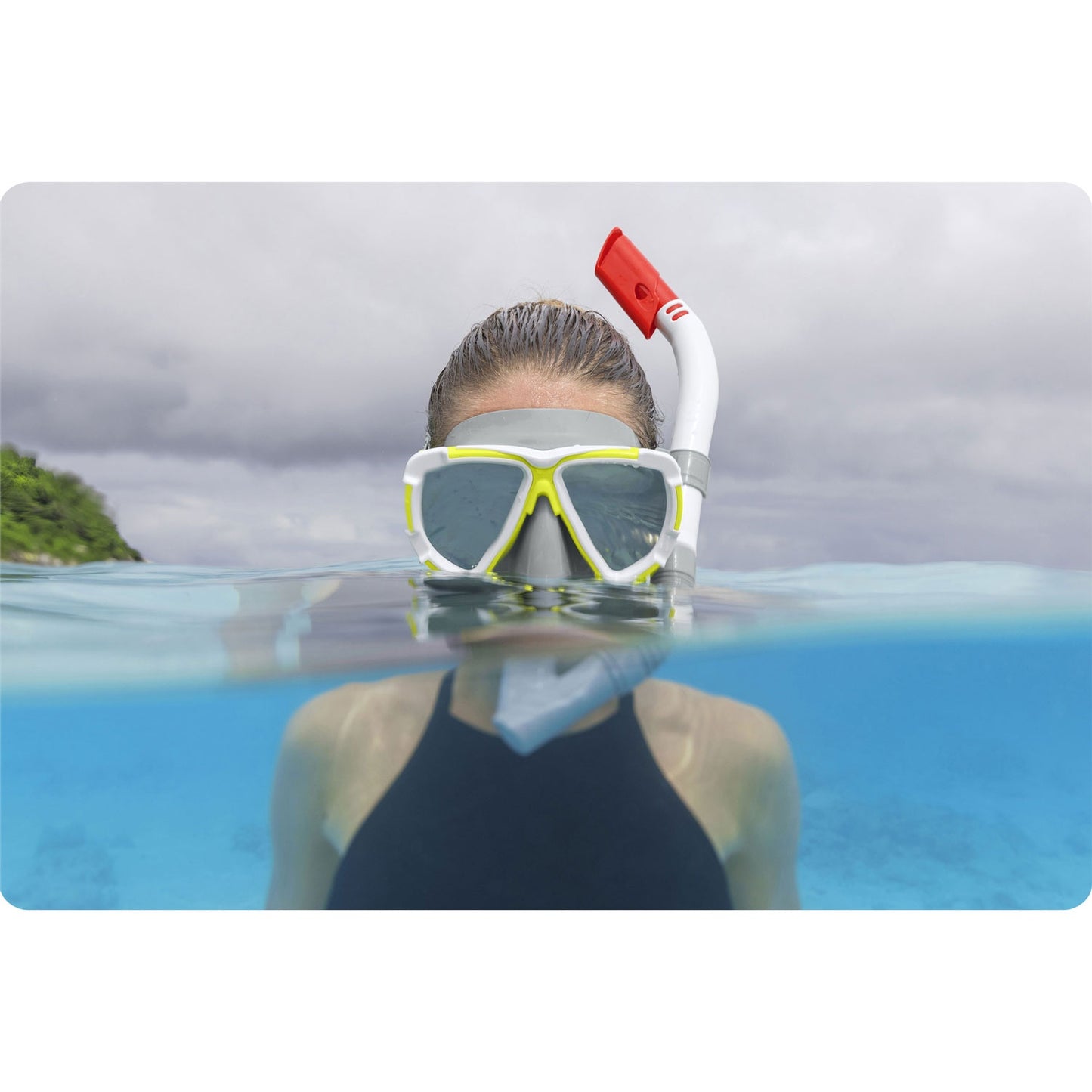 White Bestway 24053 diving set