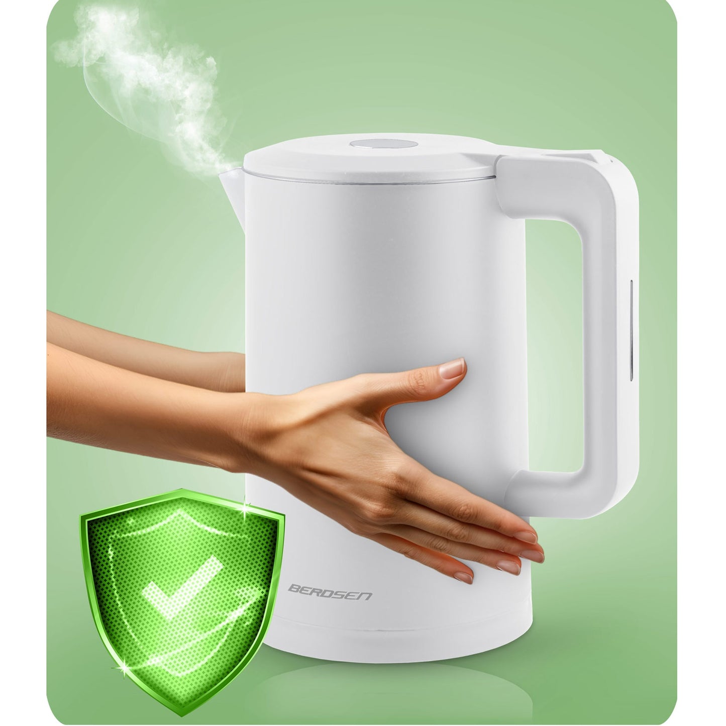 White Electric Kettle 1.7L BD-710