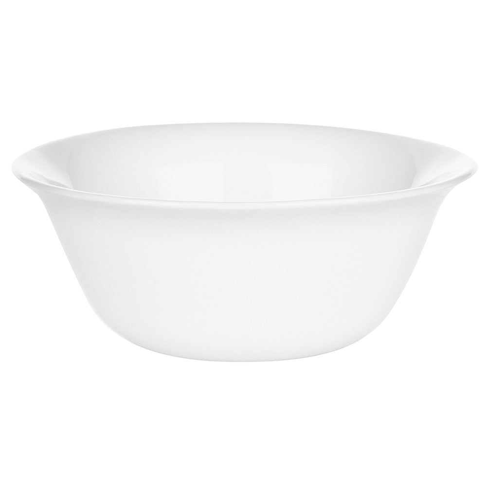 White Glass Bowls, 300 ml, Set of 6