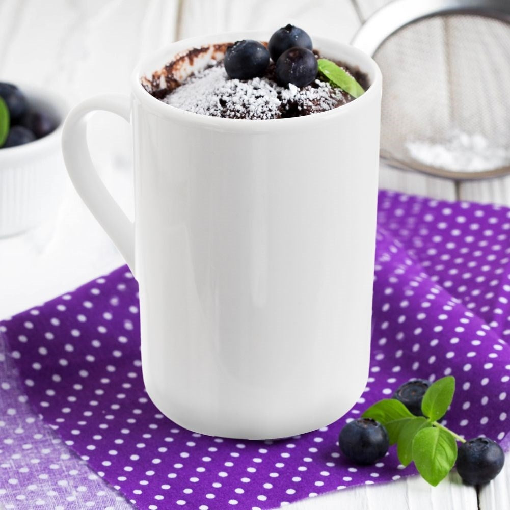 White Porcelain Mug for Coffee, Tea and Other Drinks