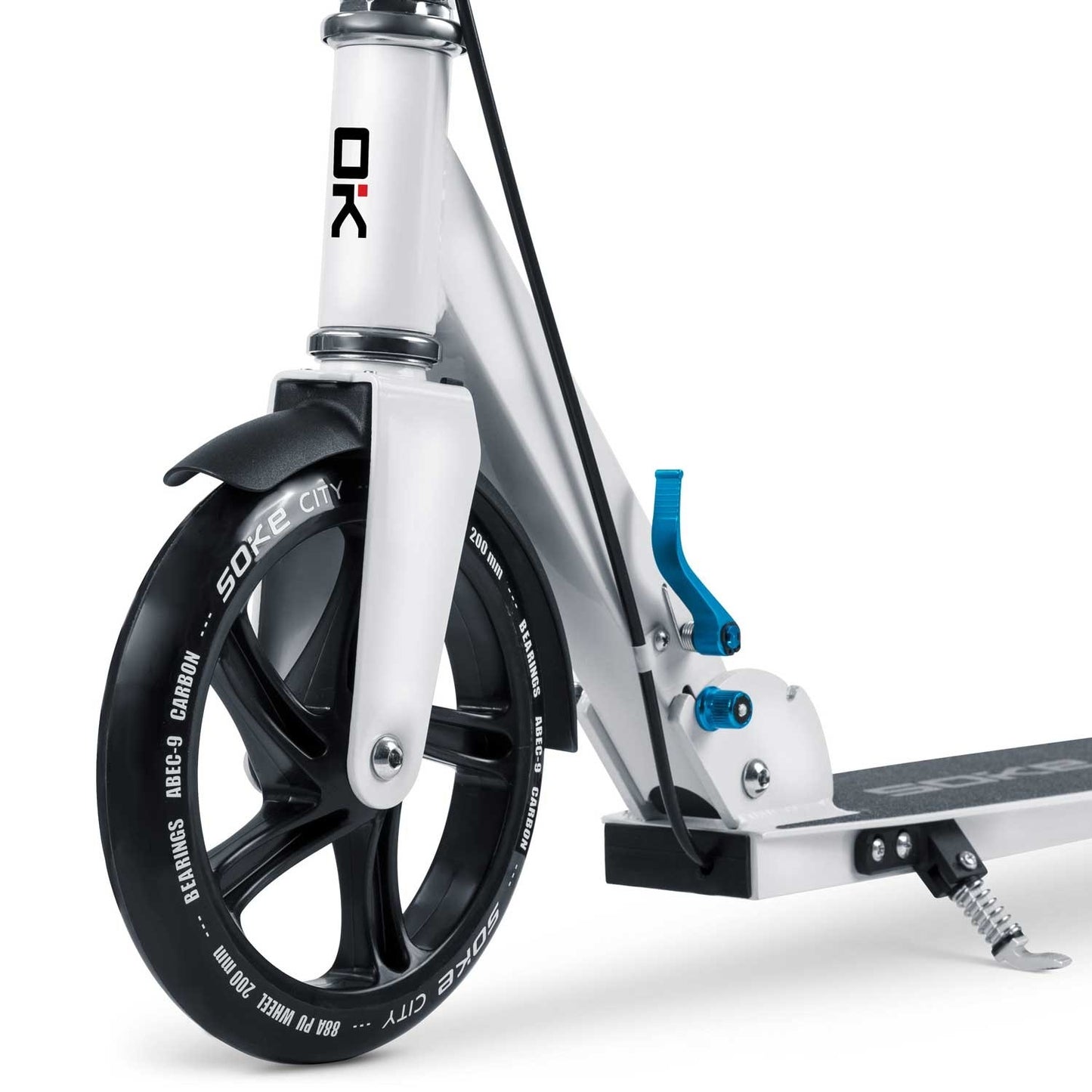 White SOKE CITY scooter