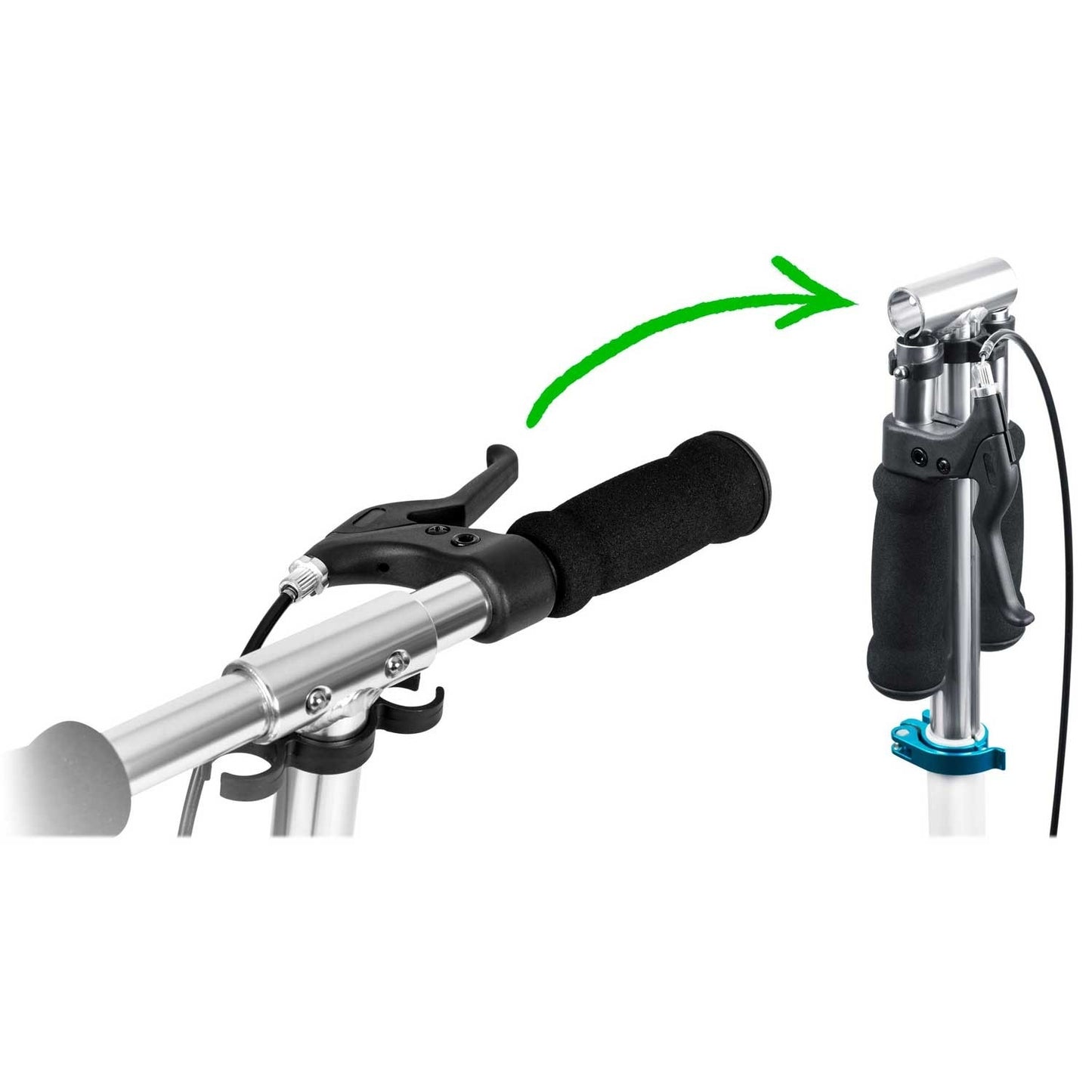 White SOKE CITY scooter