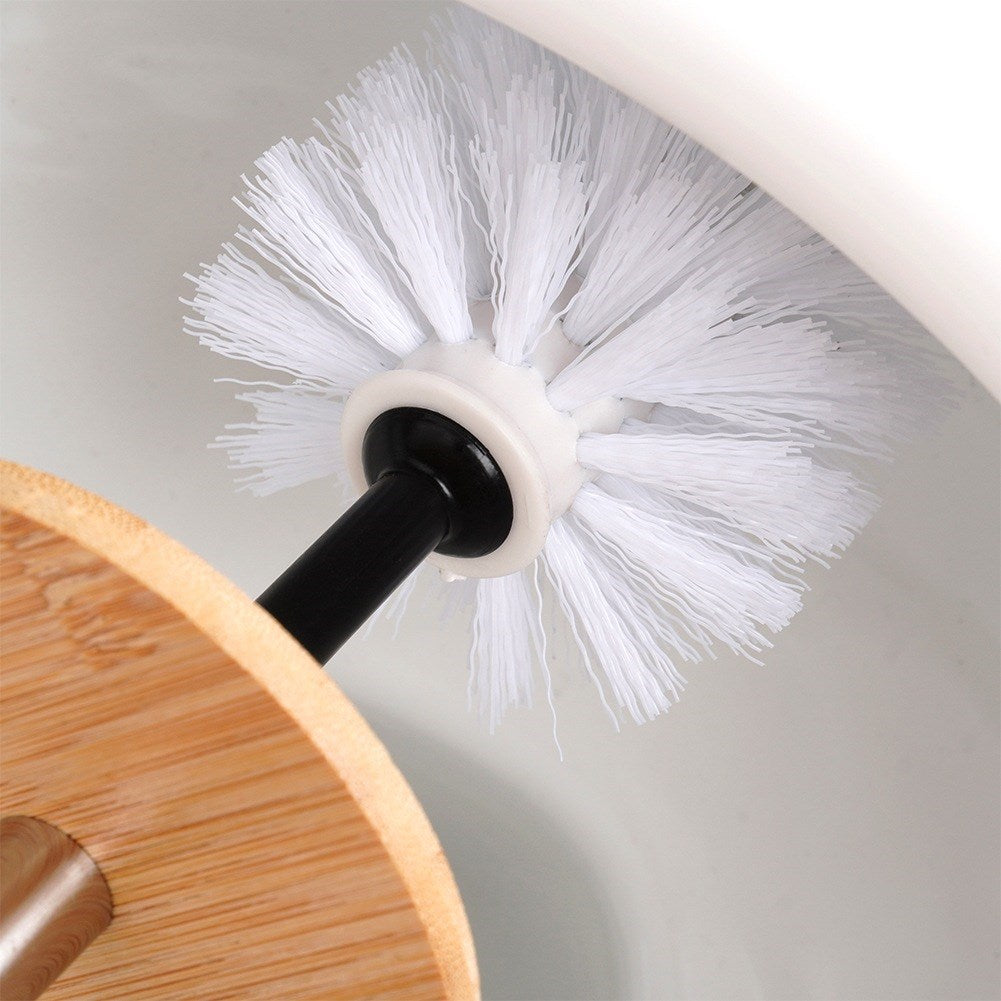 White bathroom set, 6 pieces