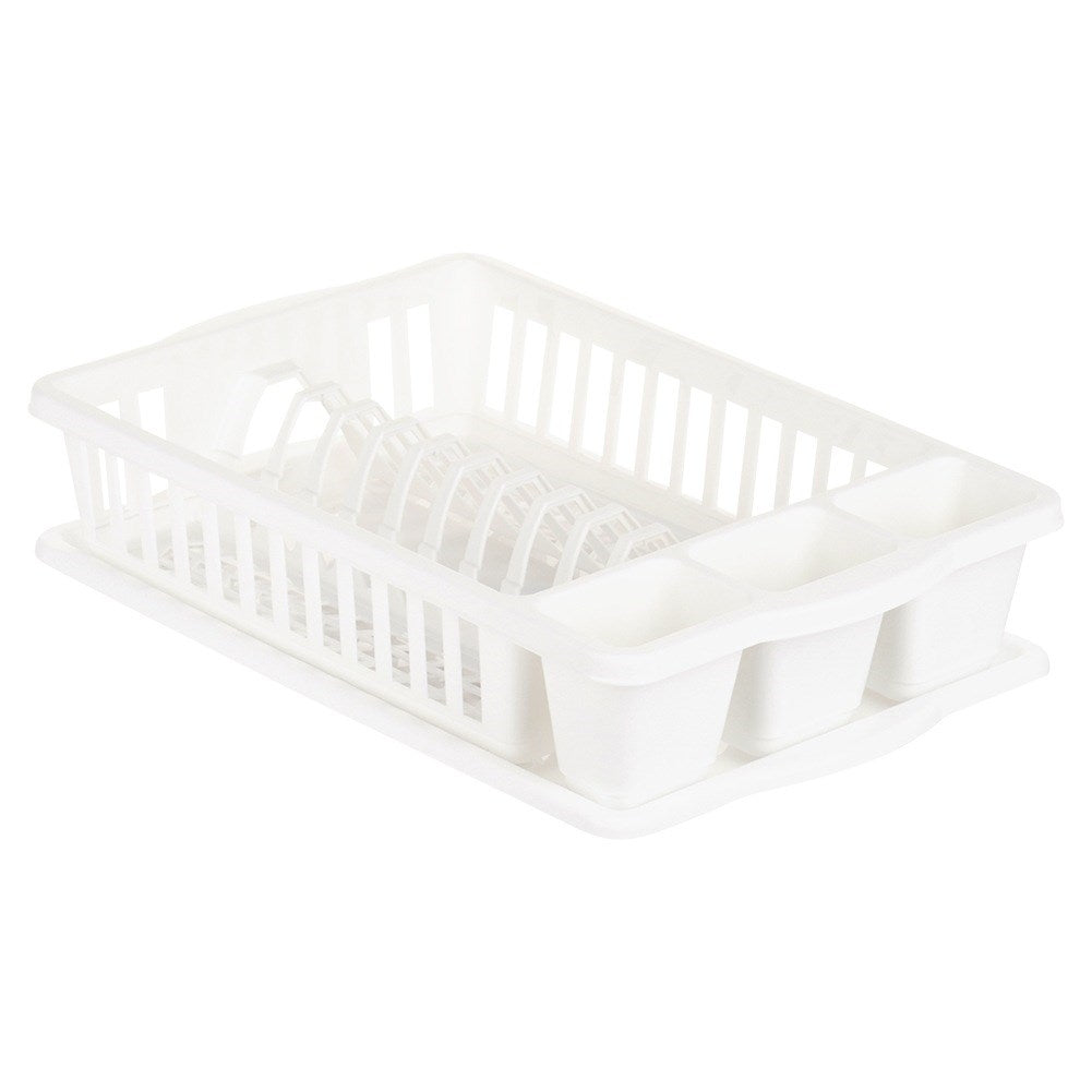 White dish rack 39.5x26x8.5 cm