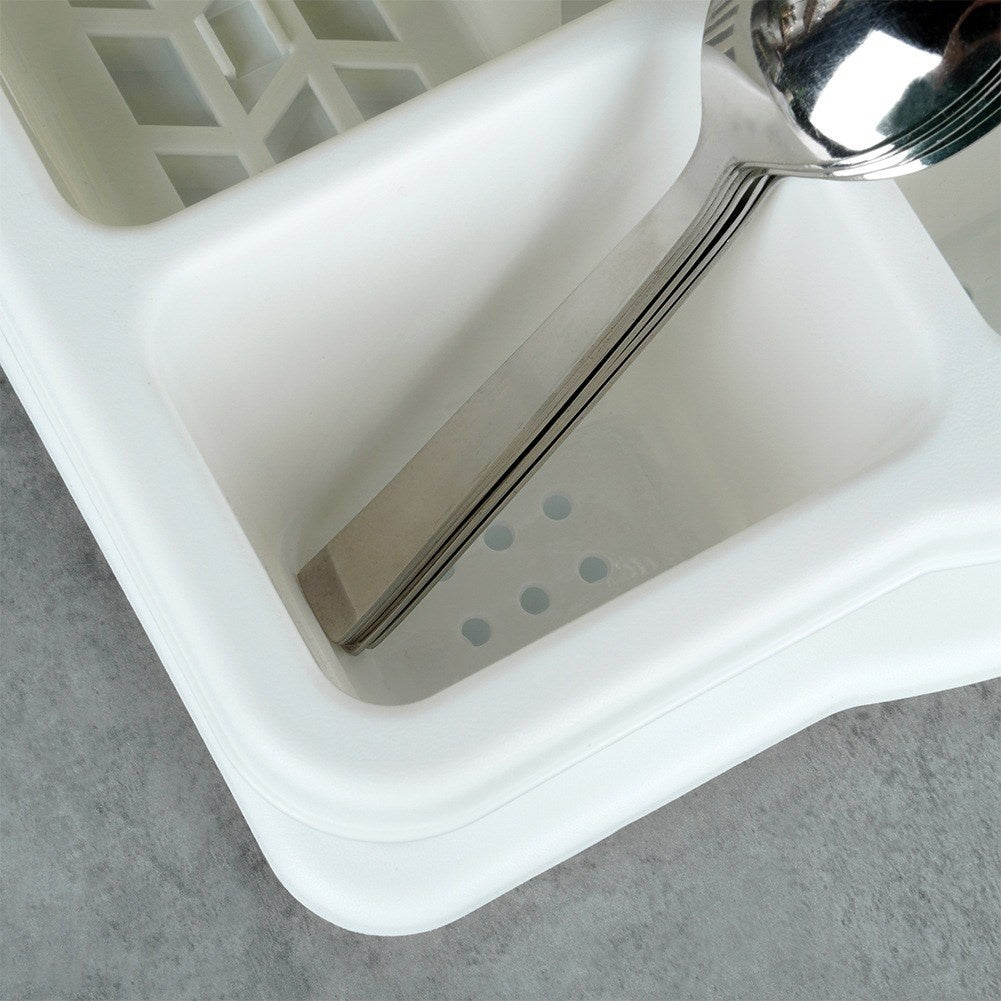 White dish rack 39.5x26x8.5 cm