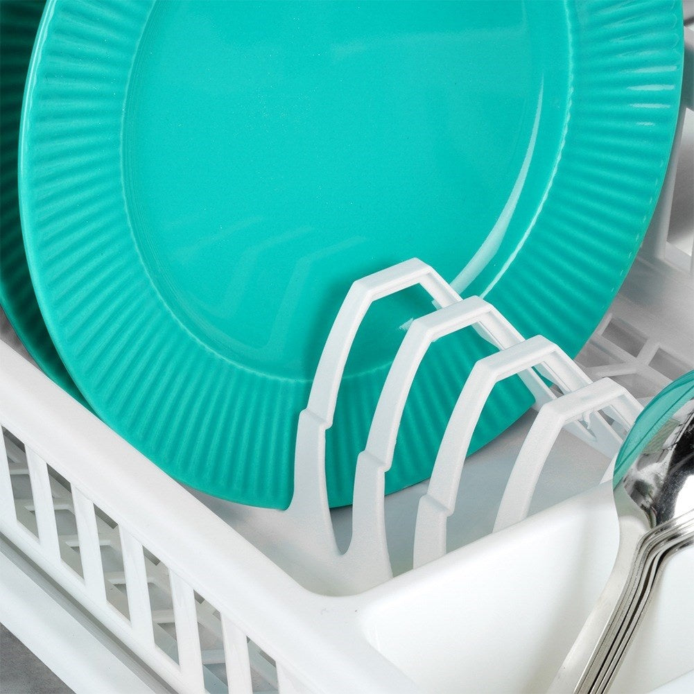 White dish rack 39.5x26x8.5 cm