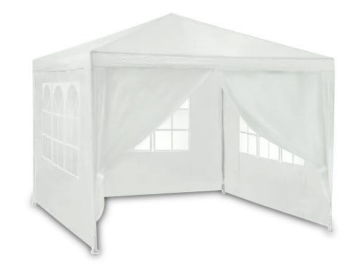 White garden pavilion 3x3m - Model 4936