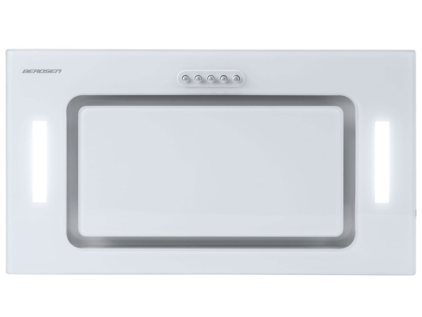 White kitchen hood for base cabinet 52 cm BE-52A
