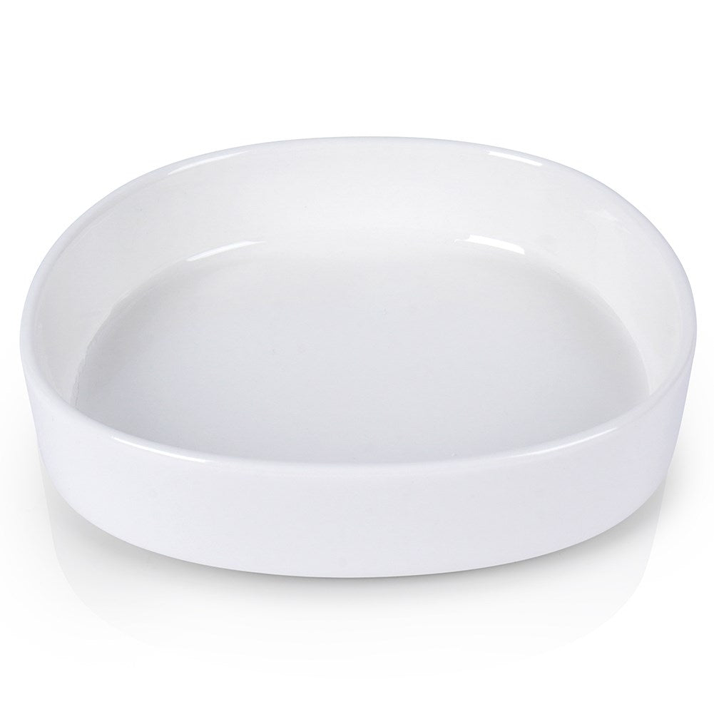 White porcelain bowl 320 ml for dipping sauces and snacks