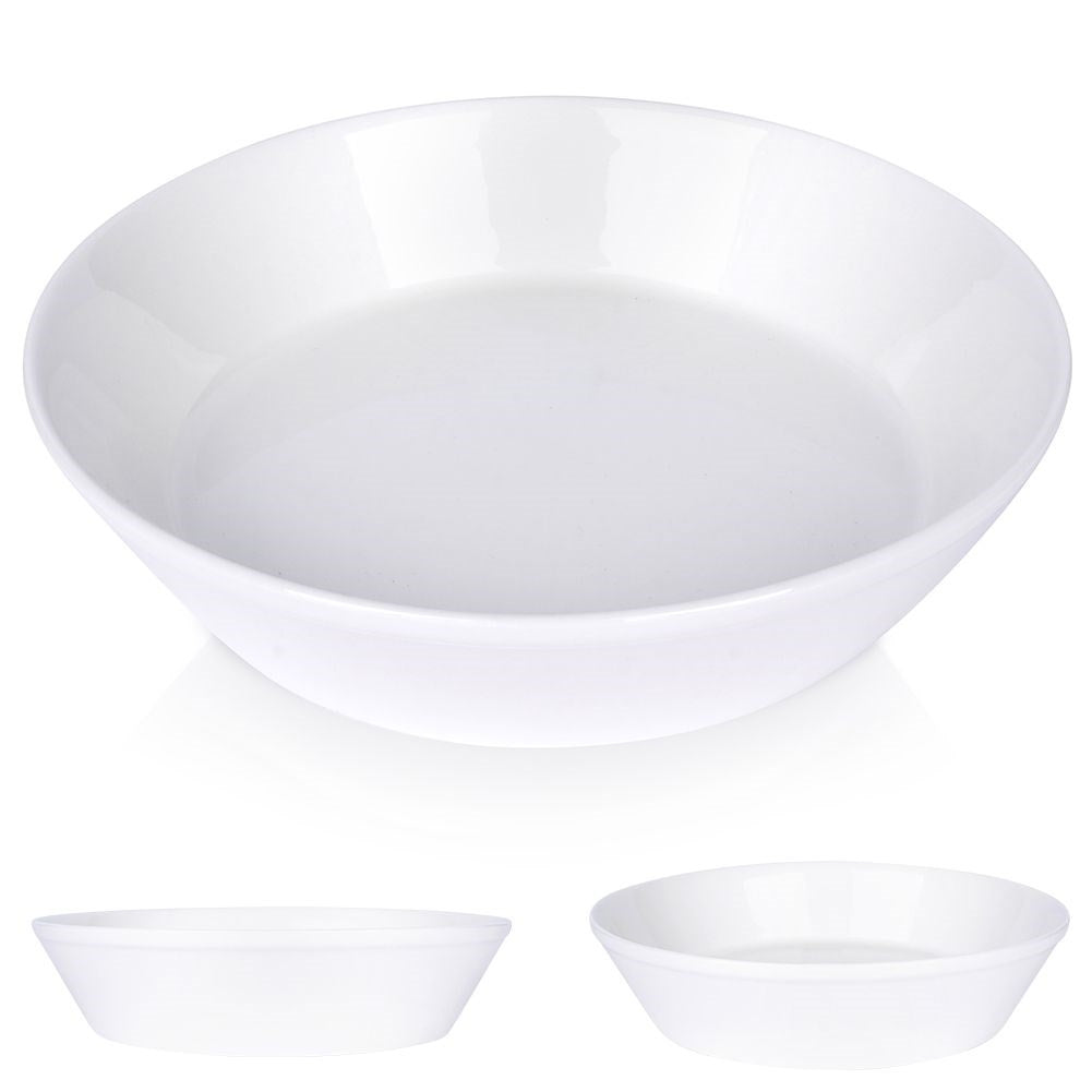 White porcelain bowl 450 ml, dishwasher and microwave safe