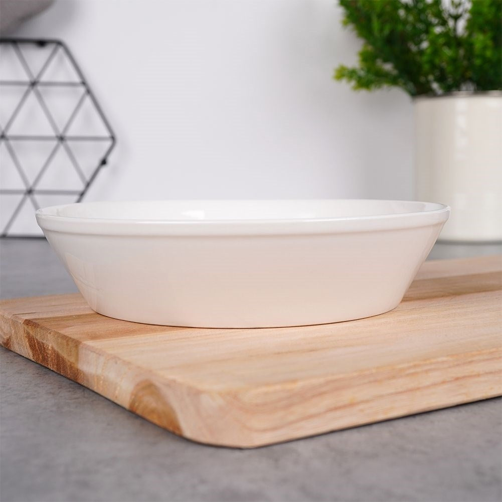 White porcelain bowl 450 ml, dishwasher and microwave safe