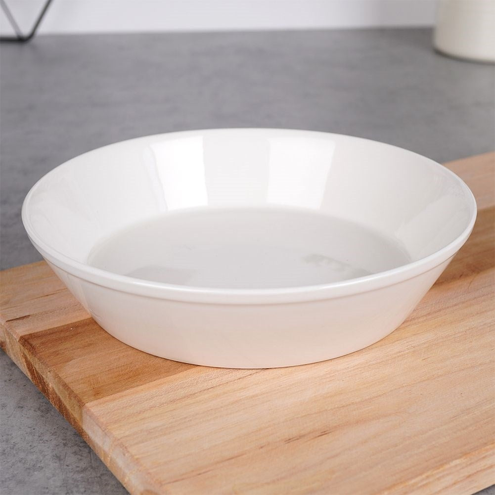 White porcelain bowl 450 ml, dishwasher and microwave safe