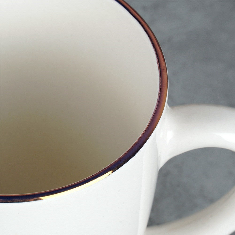 White porcelain mug 200 ml