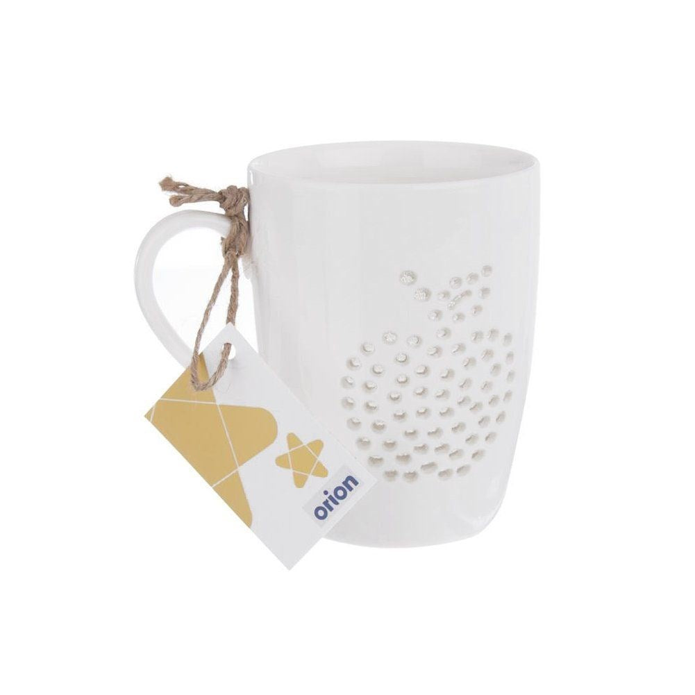 White porcelain mug 420 ml