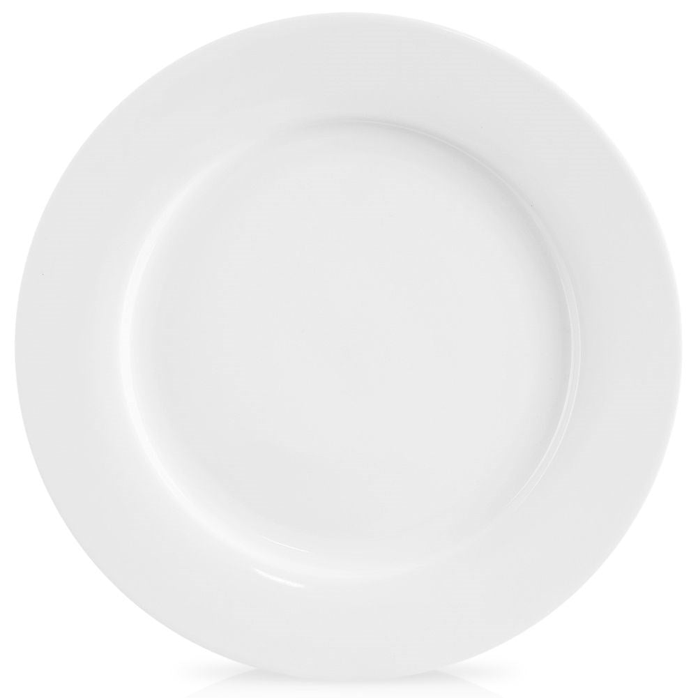 White porcelain tableware: Dishwasher and microwave safe