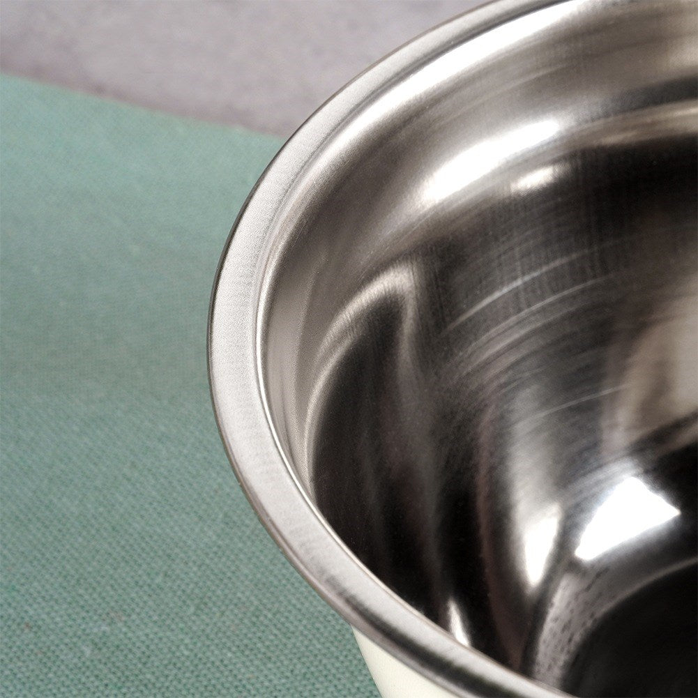 White steel kitchen bowl 14.5 cm, 700 ml
