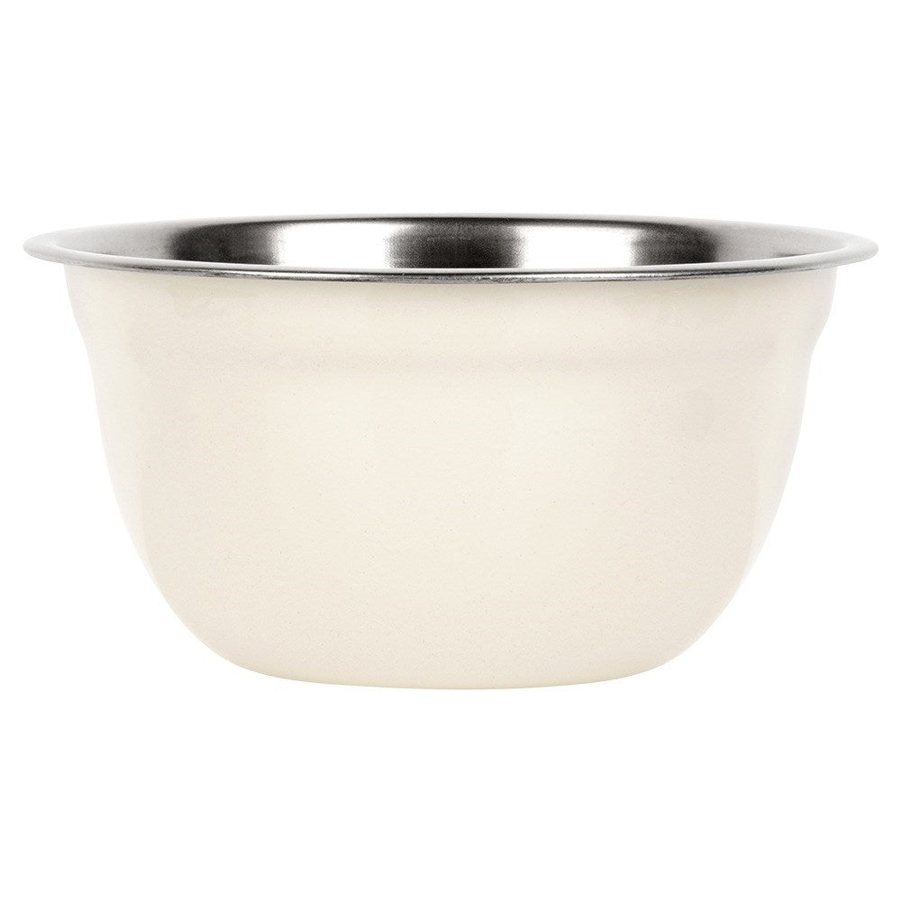 White steel kitchen bowl 14.5 cm, 700 ml