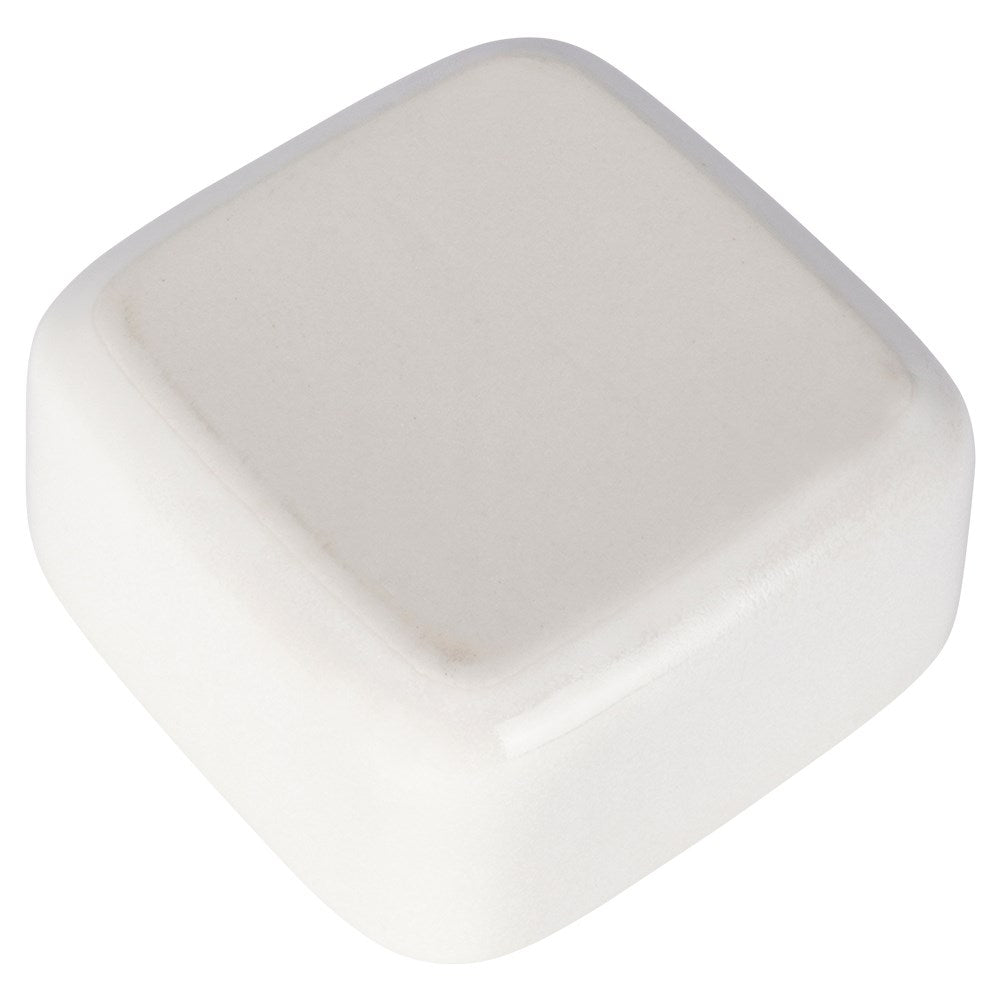 White stoneware baking dish 85 ml for oven, dishwasher, microwave