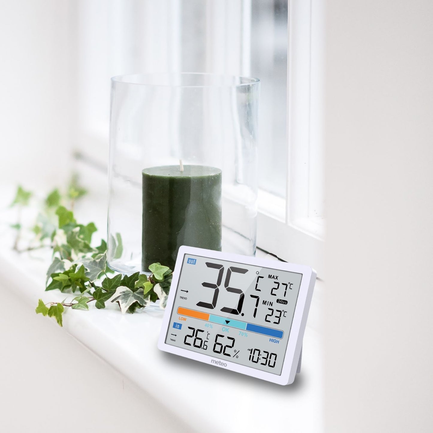 White weather station