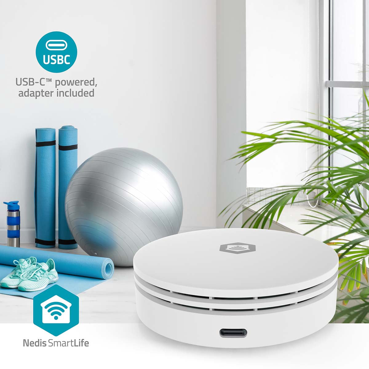 Wi-Fi Air Quality Monitor – CO2, Temp, Humidity Sensor