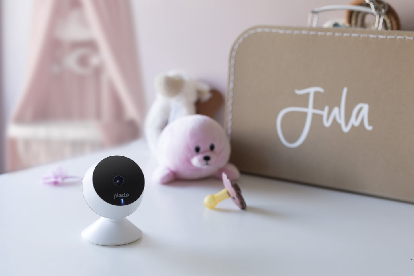 Wi-Fi Baby Monitor with HD Camera, Smartphone Compatible