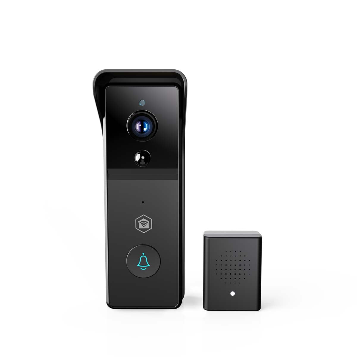 Wi-Fi Video Doorbell, Battery Powered, 3MP HD, Night Vision