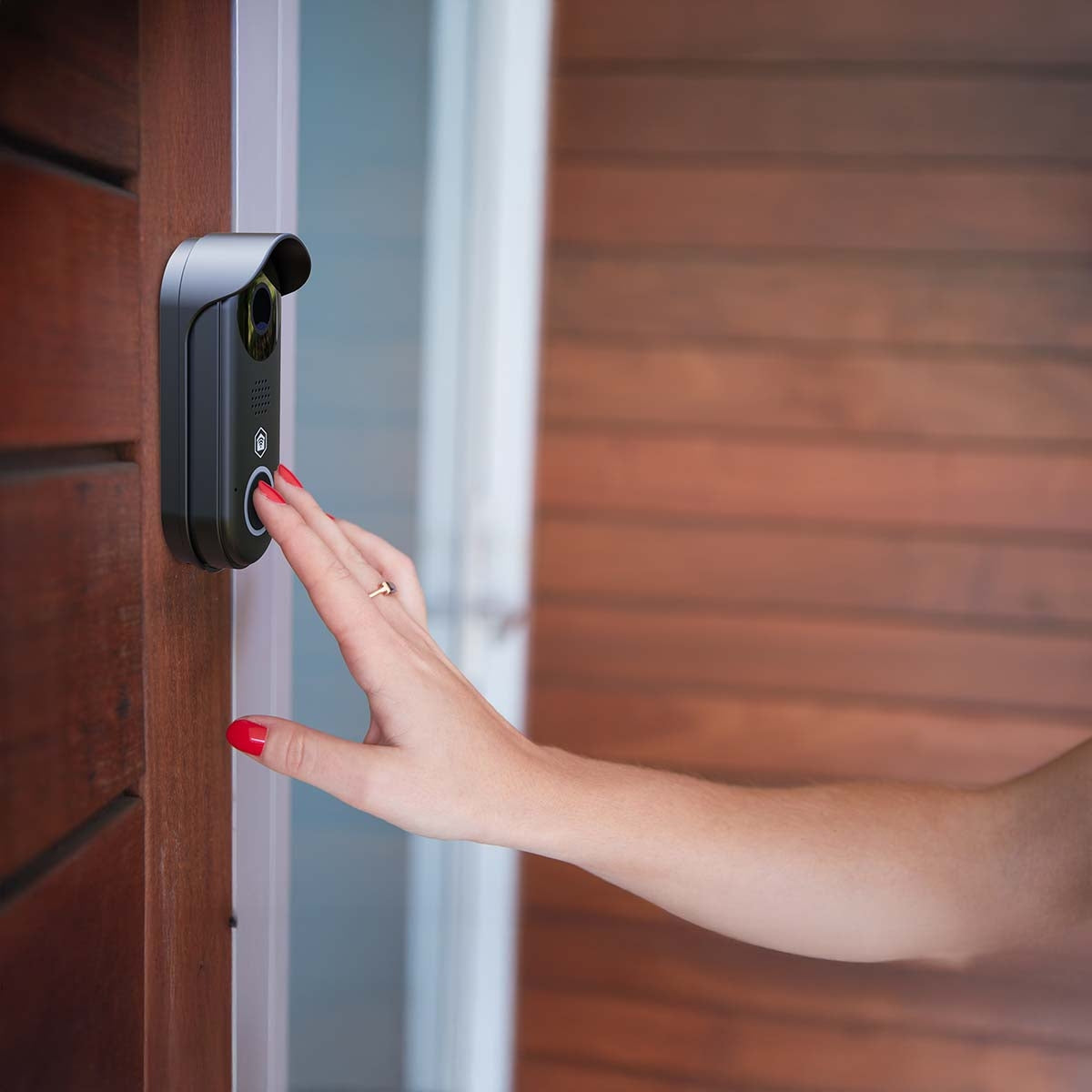 Wi-Fi Video Doorbell, Full HD 1080p, Motion Sensor, Night Vision