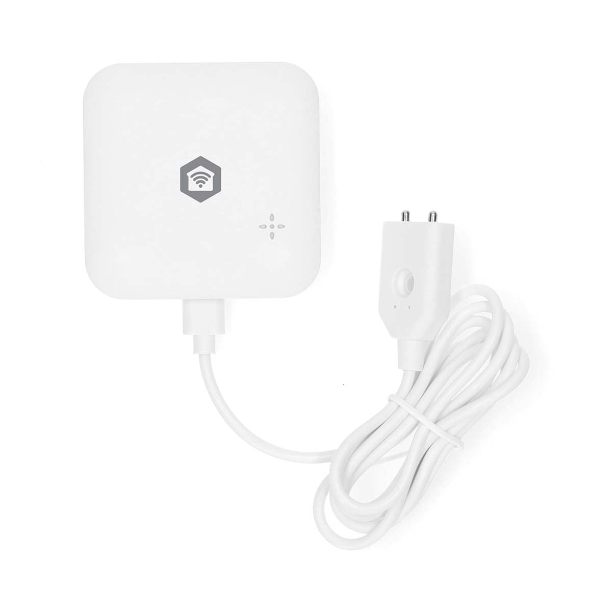 Wi-Fi Water Leak Detector, Battery Powered, 80 dB Alarm