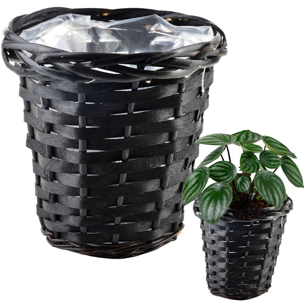 Wicker Basket Pot: Elegant for Flowers and Plants