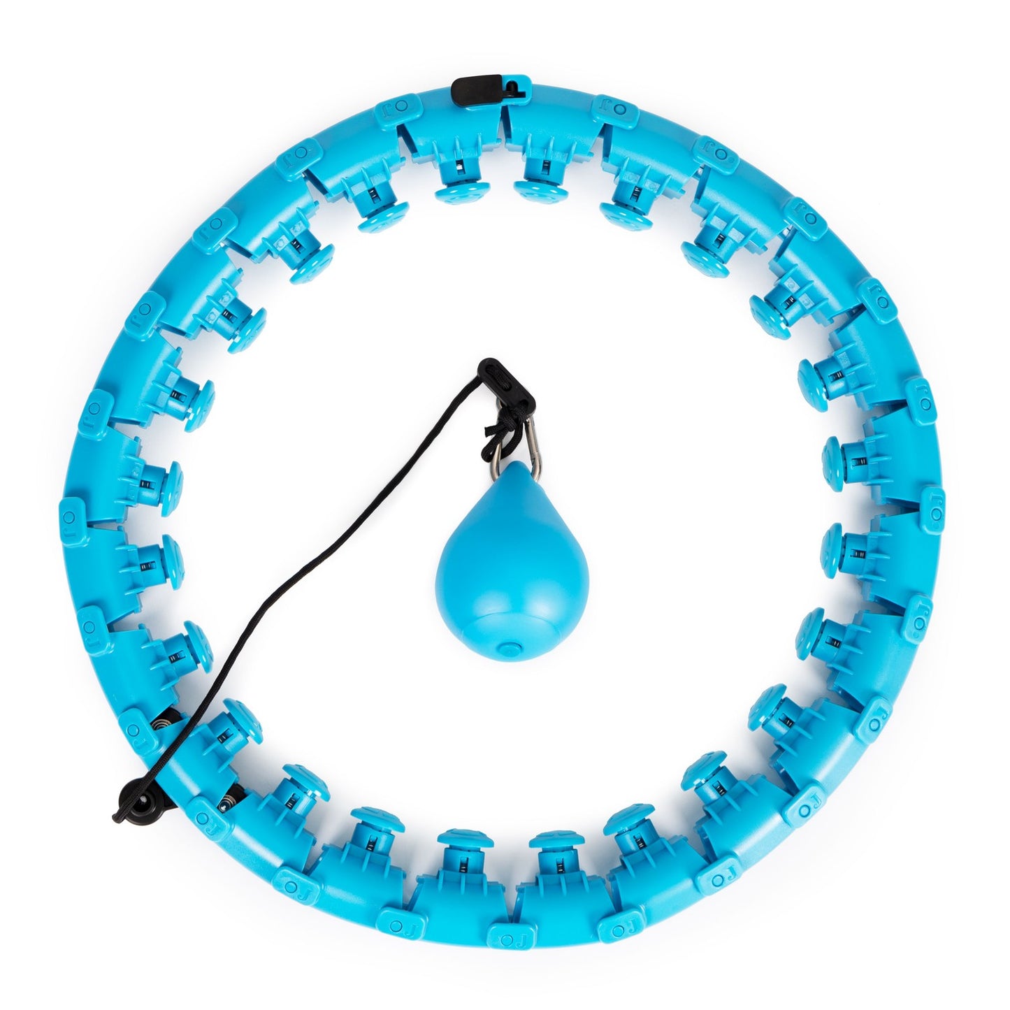 Wieghted Hula hoop with massage for fitness exercises
