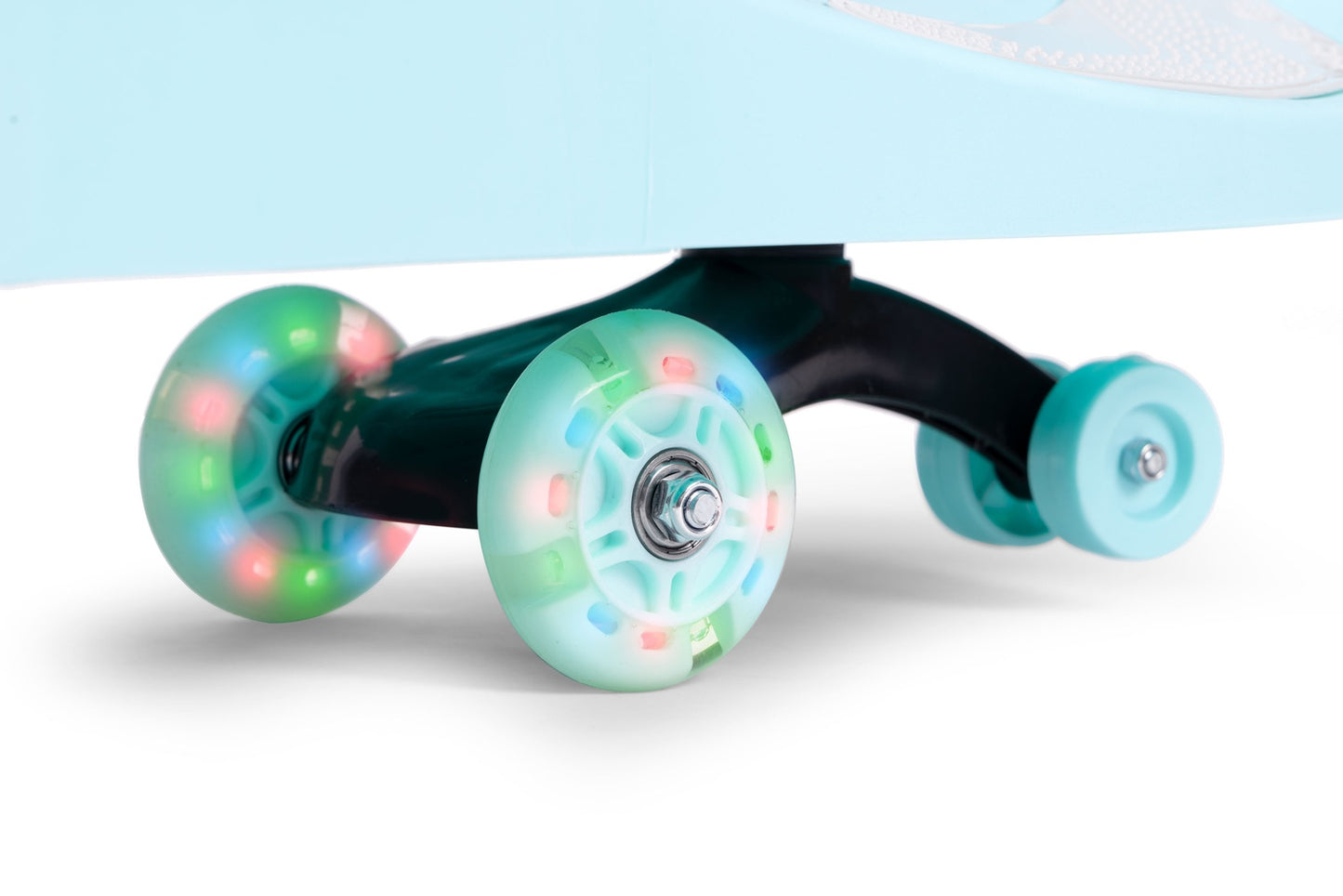 Wiggle car ride-on toy LED wheels blue ECOTOYS
