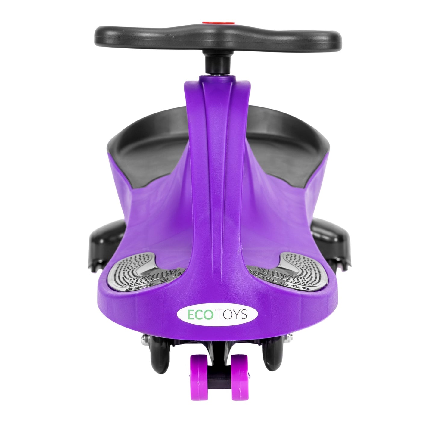 Wiggle car ride-on toy LED wheels purple ECOTOYS