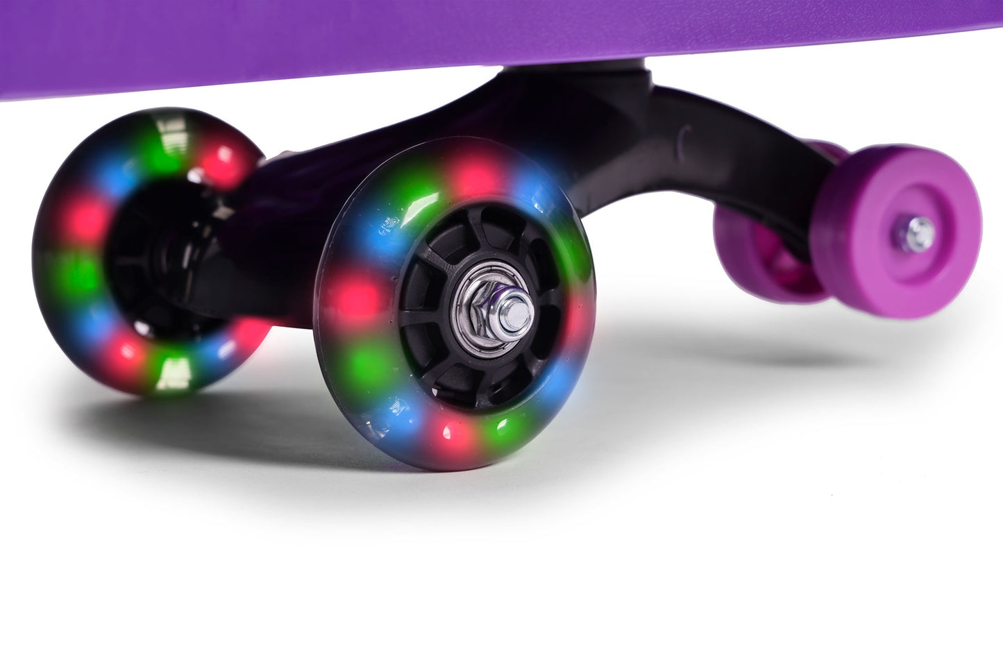 Wiggle car ride-on toy LED wheels purple ECOTOYS