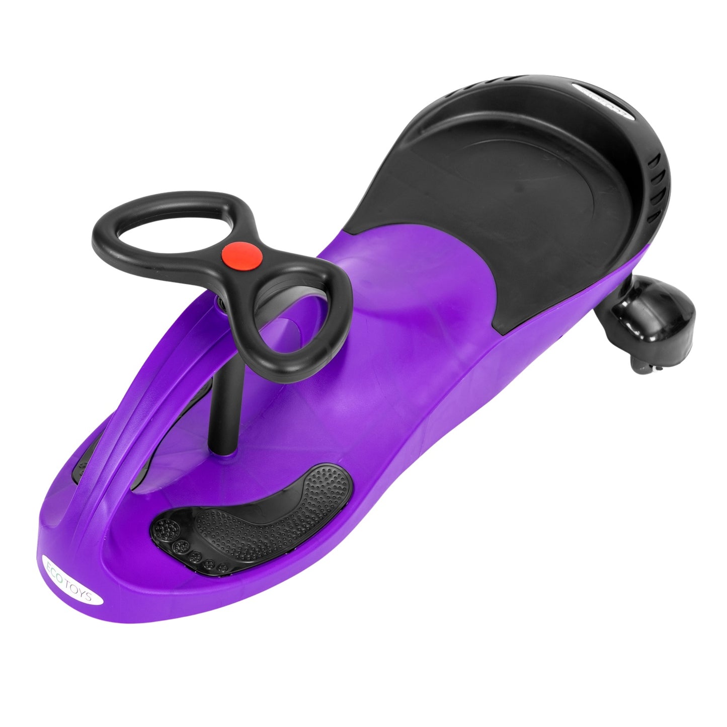 Wiggle car ride-on toy LED wheels purple ECOTOYS