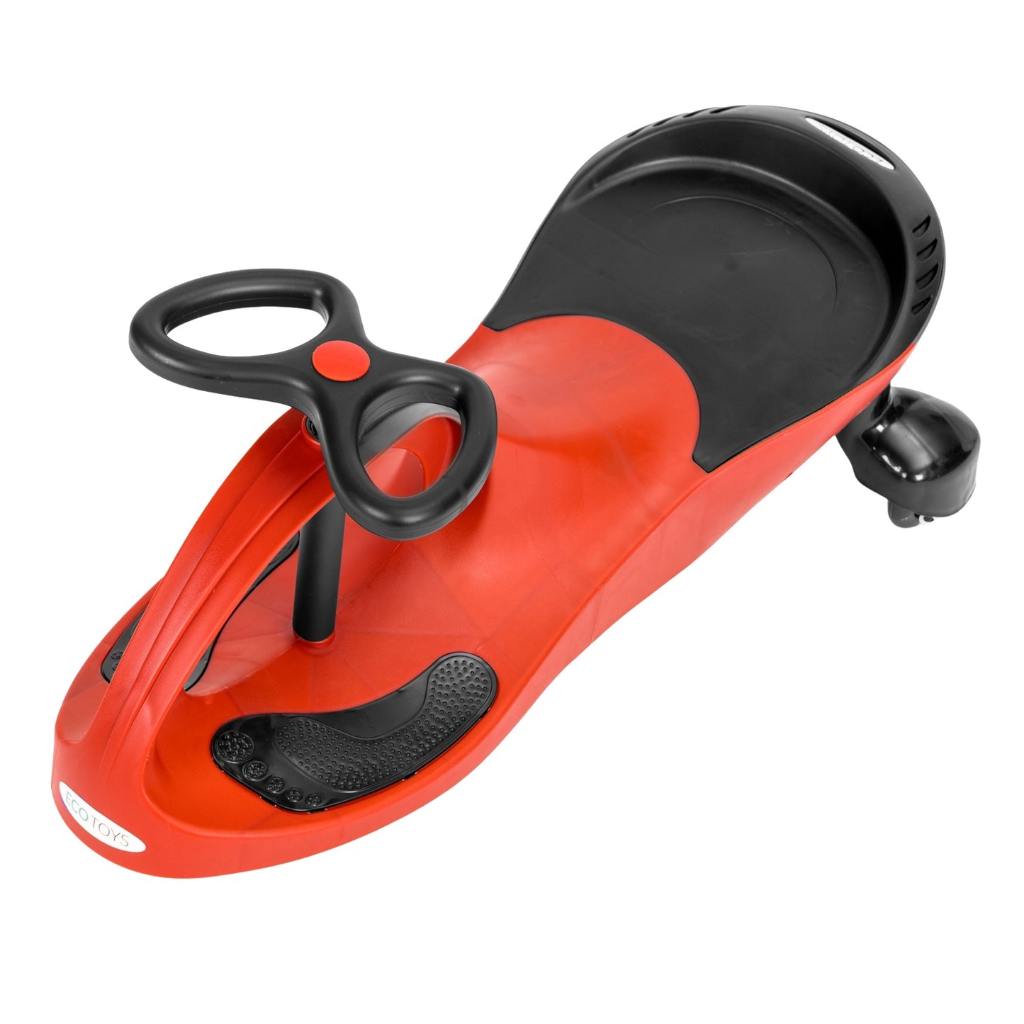 Wiggle car ride-on toy LED wheels red ECOTOYS