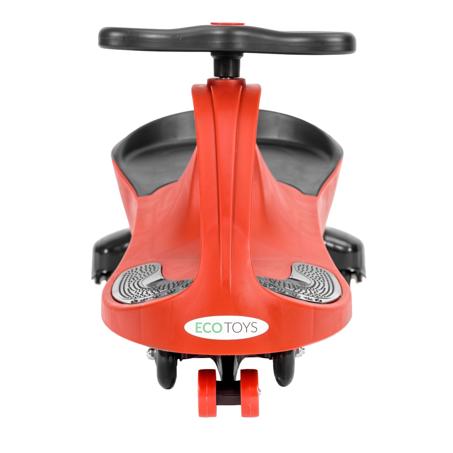 Wiggle car ride-on toy LED wheels red ECOTOYS