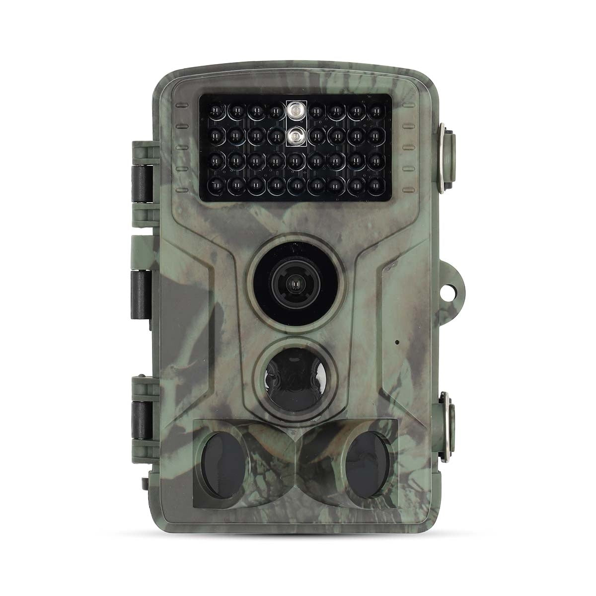 Wildlife Camera | 4K@10fps | 50 MPixel | 5 MPixel CMOS | IP65 | Black No-Glow IR | Night vision | Viewing angle: 60 ° | Motion sensor | Detection angle: 130 ° | Detection range: 20 m | Screen size: 2.4 " | LCD Screen | Brown / Green