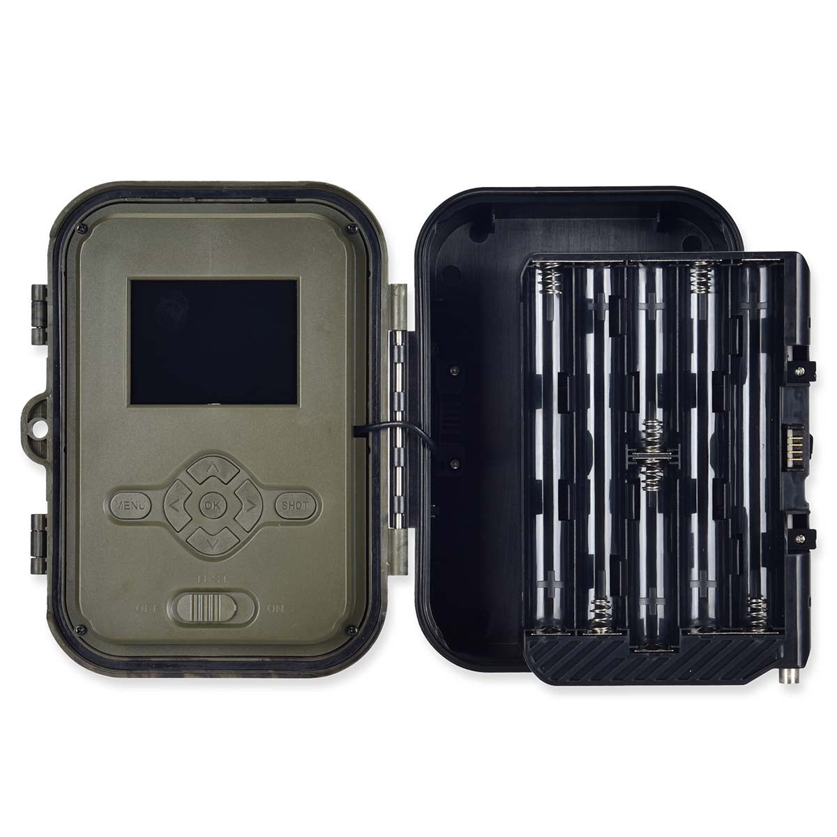 Wildlife Camera | 4K@10fps | 50 MPixel | 8 MPixel CMOS | IP65 | Black No-Glow IR | Night vision | Viewing angle: 100 ° | Motion sensor | Detection angle: 120 ° | Detection range: 25 m | Screen size: 2.4 " | LCD Screen | Brown / Green