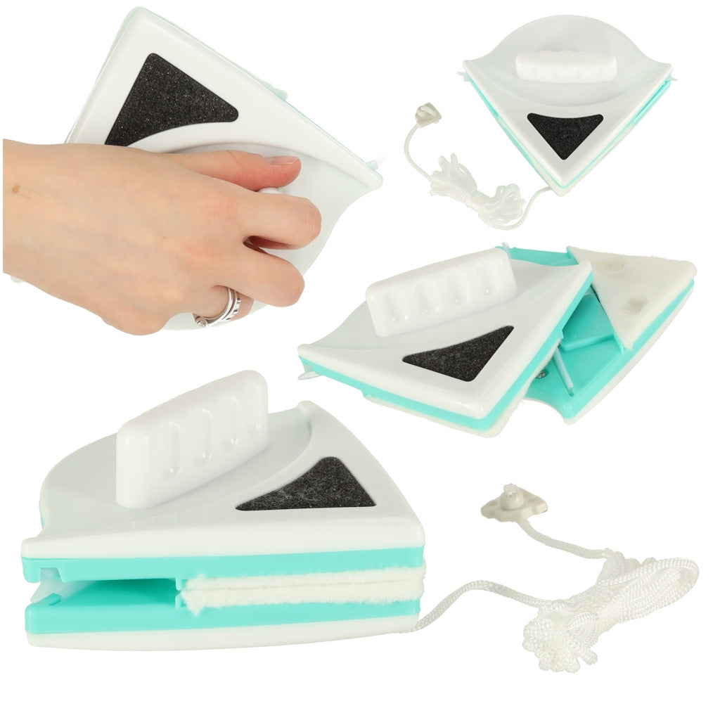 Window washing machine with two sides magnet 5-12mm