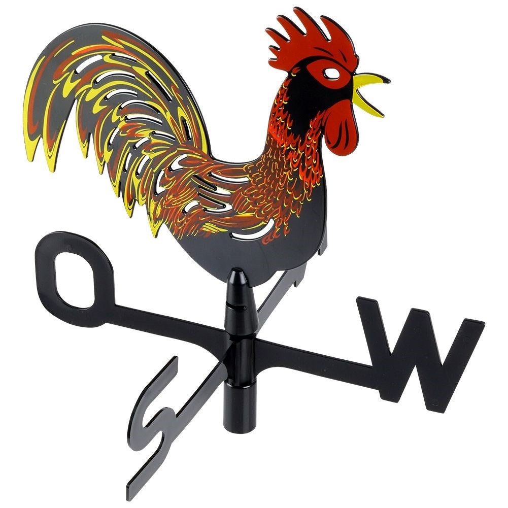 Wind vane Rooster-shaped - Durable Material, Easy Assembly