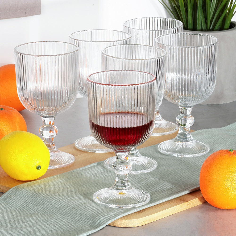 Wine Glasses, Glass, 340 ml, Set of 6