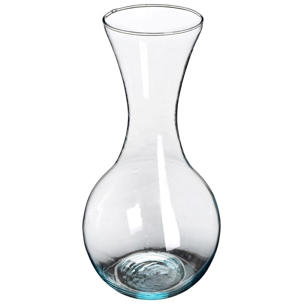 Wine decanter 1.5 liters - Recycled Glass with Blue Tinting