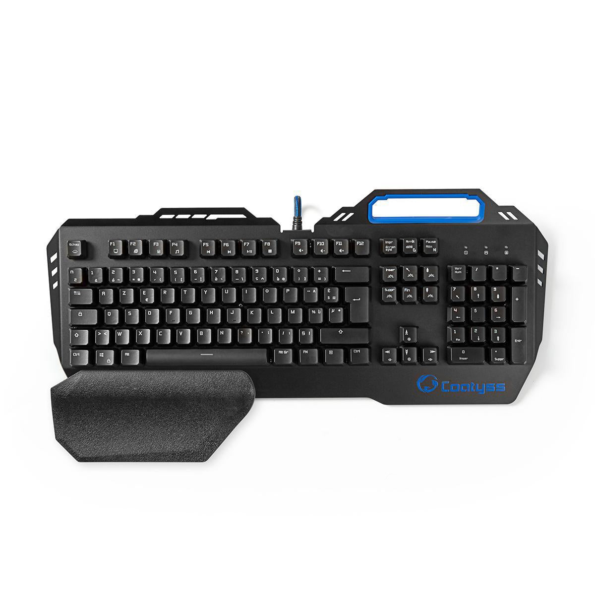 Wired Gaming Keyboard | USB | Mechanical Keys | RGB | French | FR Layout | USB Power | Power cable length: 1.70 m | Game