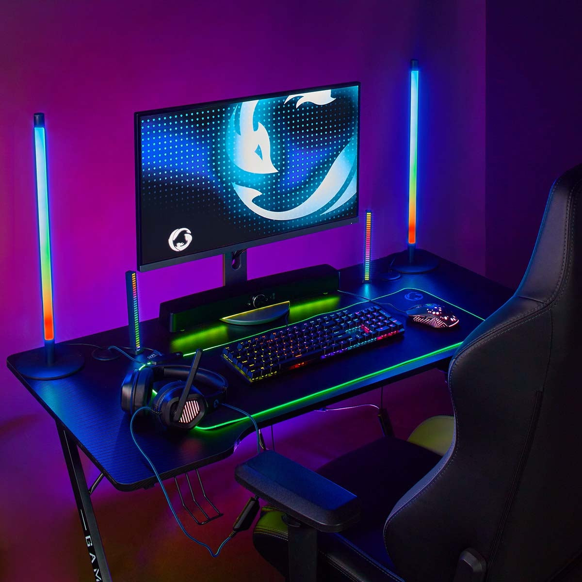Wired Gaming Keyboard | USB Type-A | Mechanical Keys | LEDs | QWERTY | ND Layout | USB Power | Power cable length: 1.50 m | Game