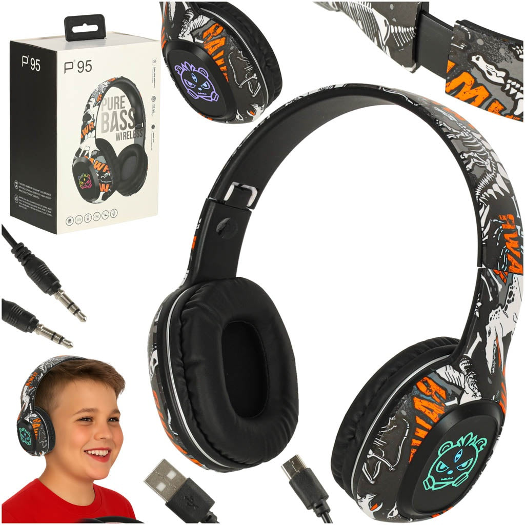 Wireless Bluetooth In-Ear Gaming Headphones – Black