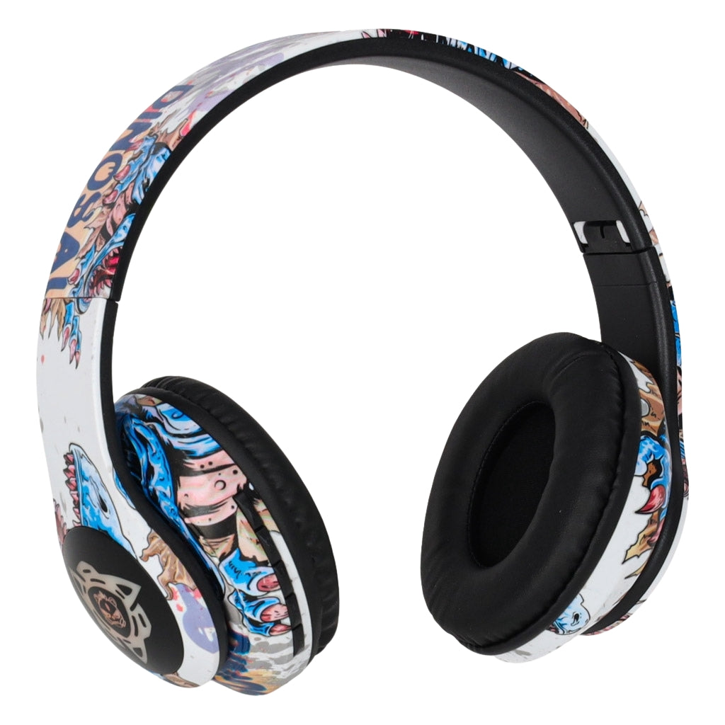 Wireless Bluetooth Over-Ear Headphones – RGB, Mic, MicroSD